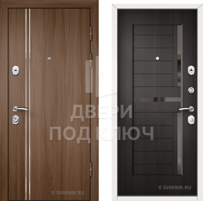 Входная утепленная дверь в офис ДПК-10018